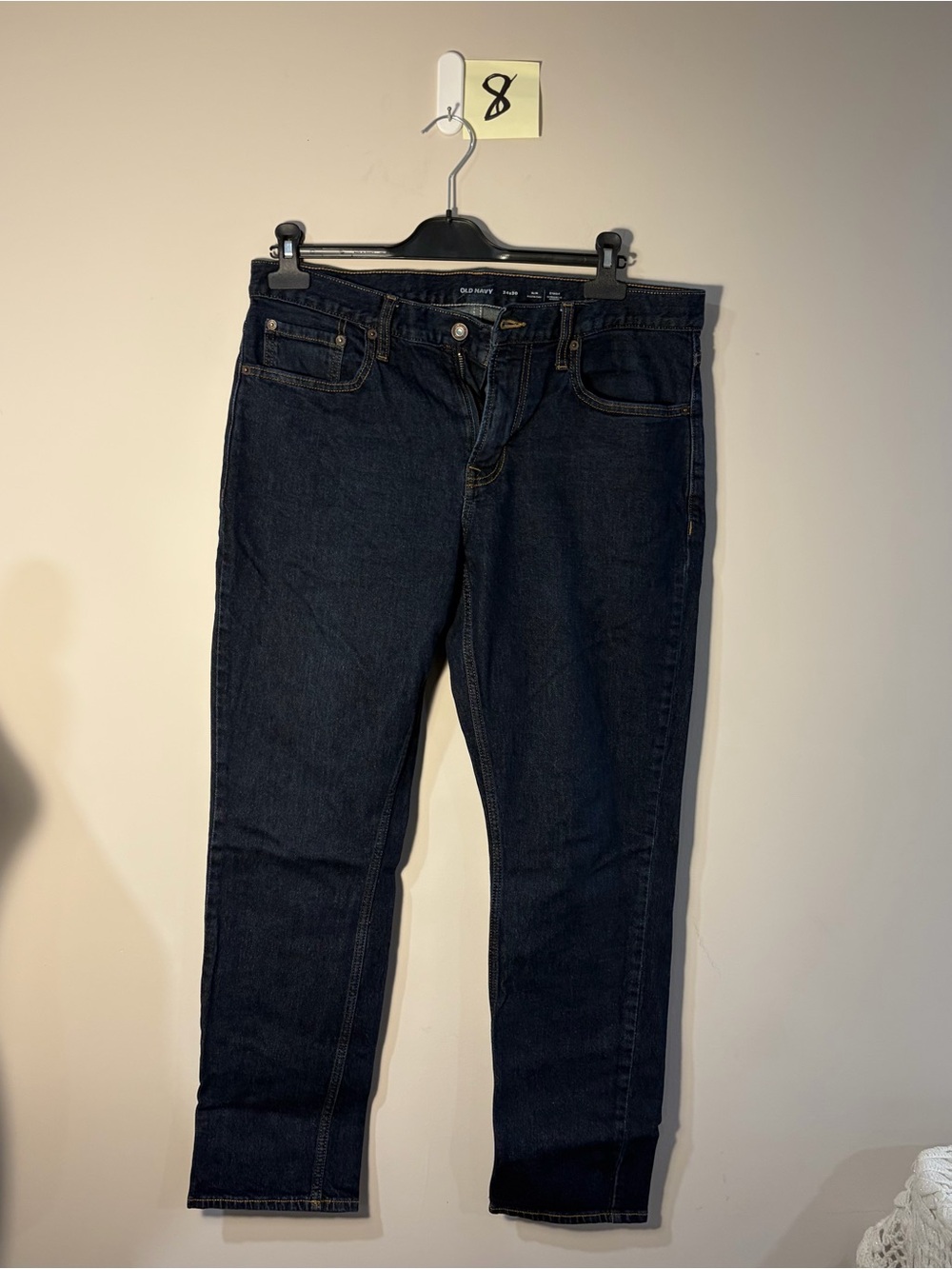 Old Navy Dark Blue Slim Straight Men's Jeans